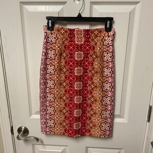 Antonio Melani size 0 skirt.  EUC.  Mosaic type pattern.
